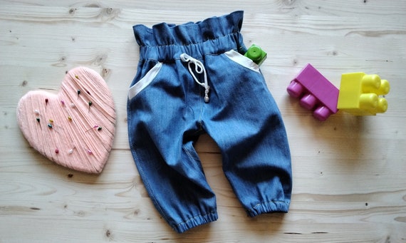 10 PANTALONE JEANS Stile PASCA in Chambray Jeans Di | Etsy
