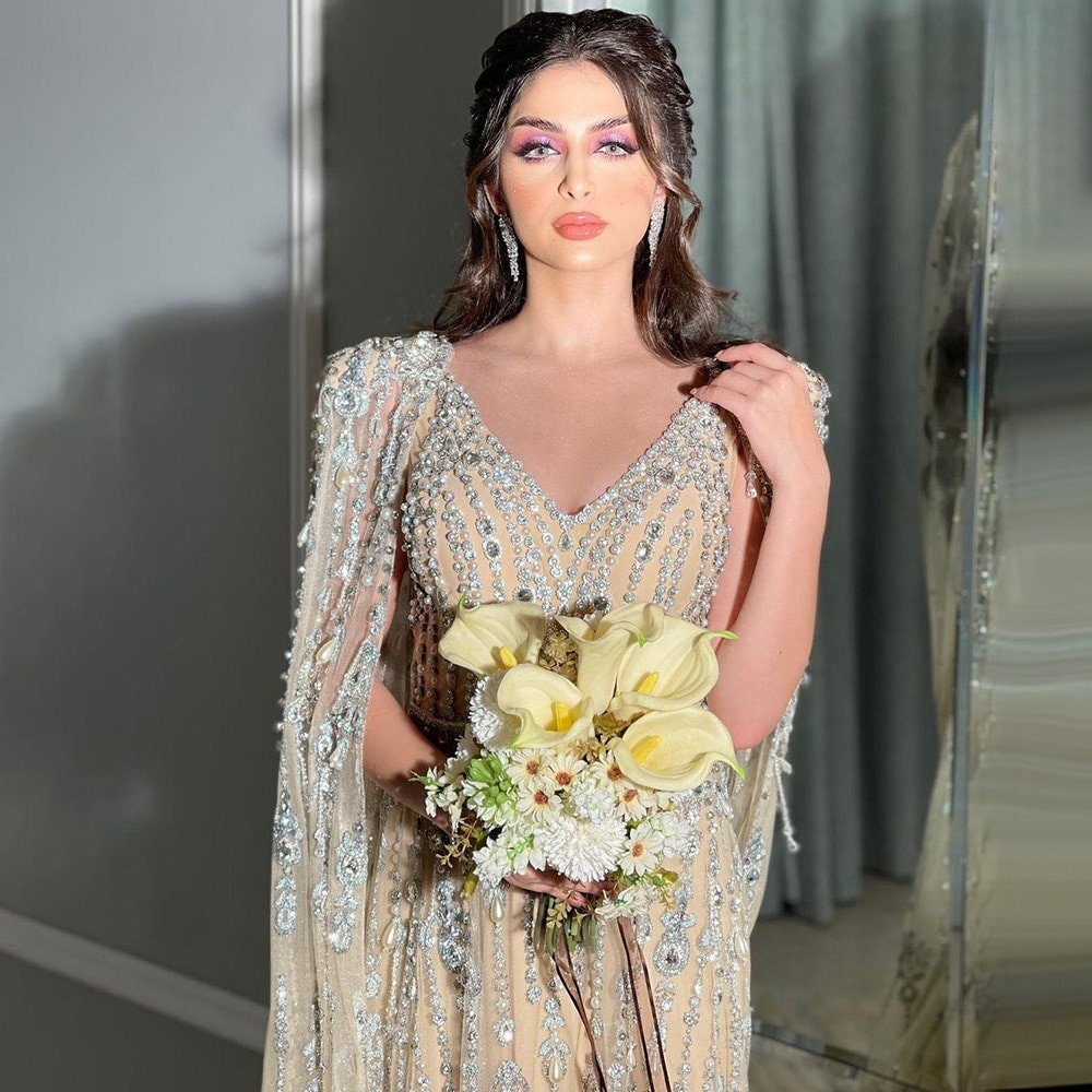 Buy Latest Arabic Wedding Dresses Muslim Arabic Dresses – Nameera by Farooq