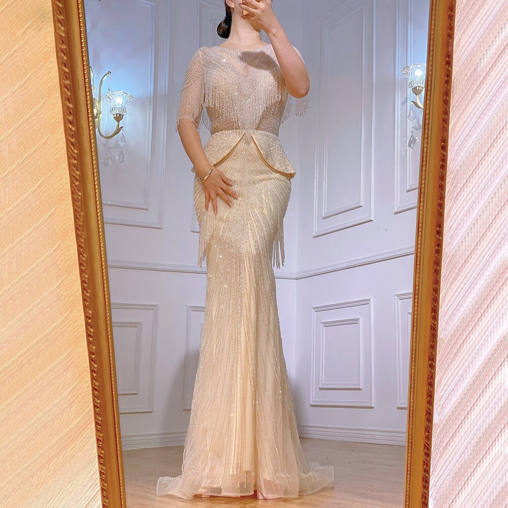 Wedding Dress Art Deco Evening Dress in 