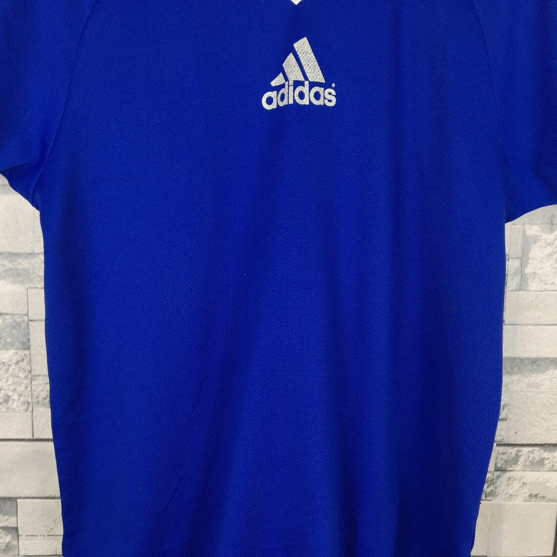 ADIDAS Jersey TShirt Large Vintage 90s Adidas Equipment Three Etsy