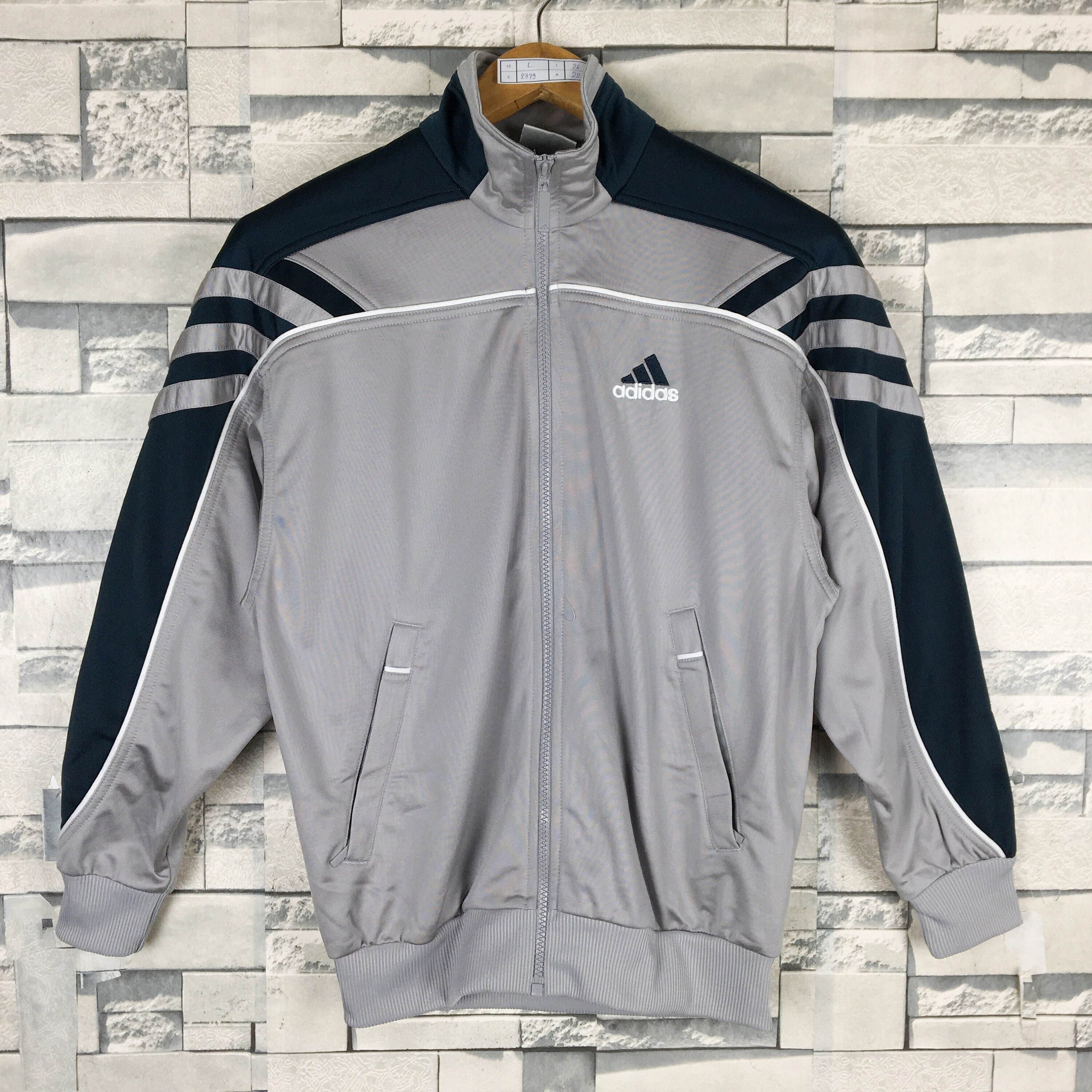 ADIDAS Track Jacket Women Large Vintage Adidas Equipment Three Etsy