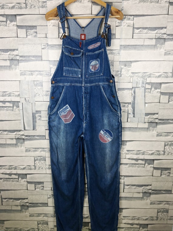 HYSTERIC GLAMOUR Overall Jeans Vintage 90s Hysteri