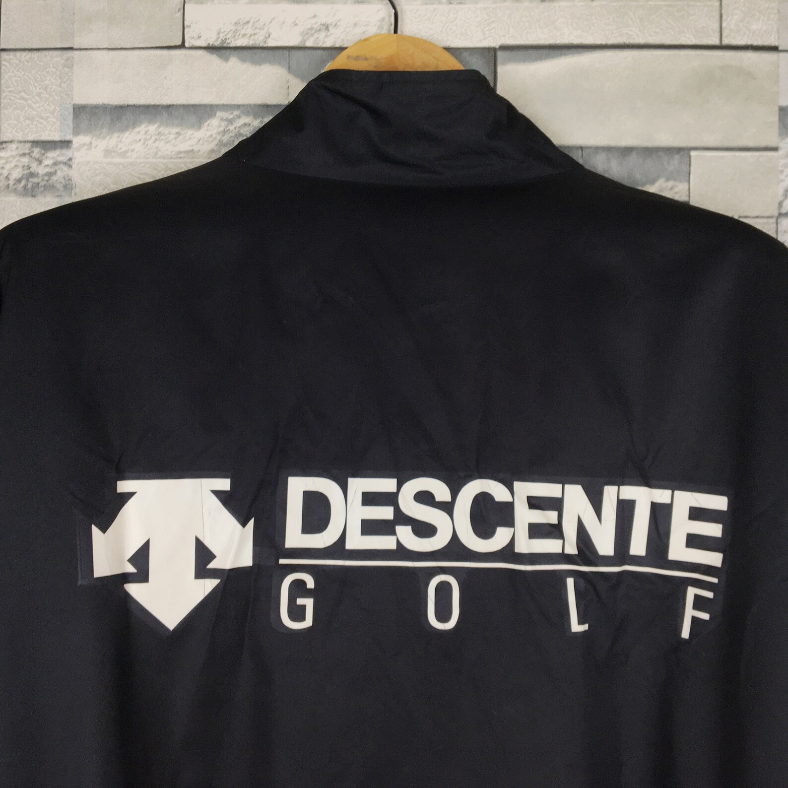 Descente Golf Windbreaker Large Vintage 90s Descente Rain Etsy