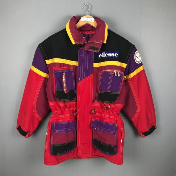 ELLESSE Ski Jacket Medium Vintage 90s Ellesse Ital