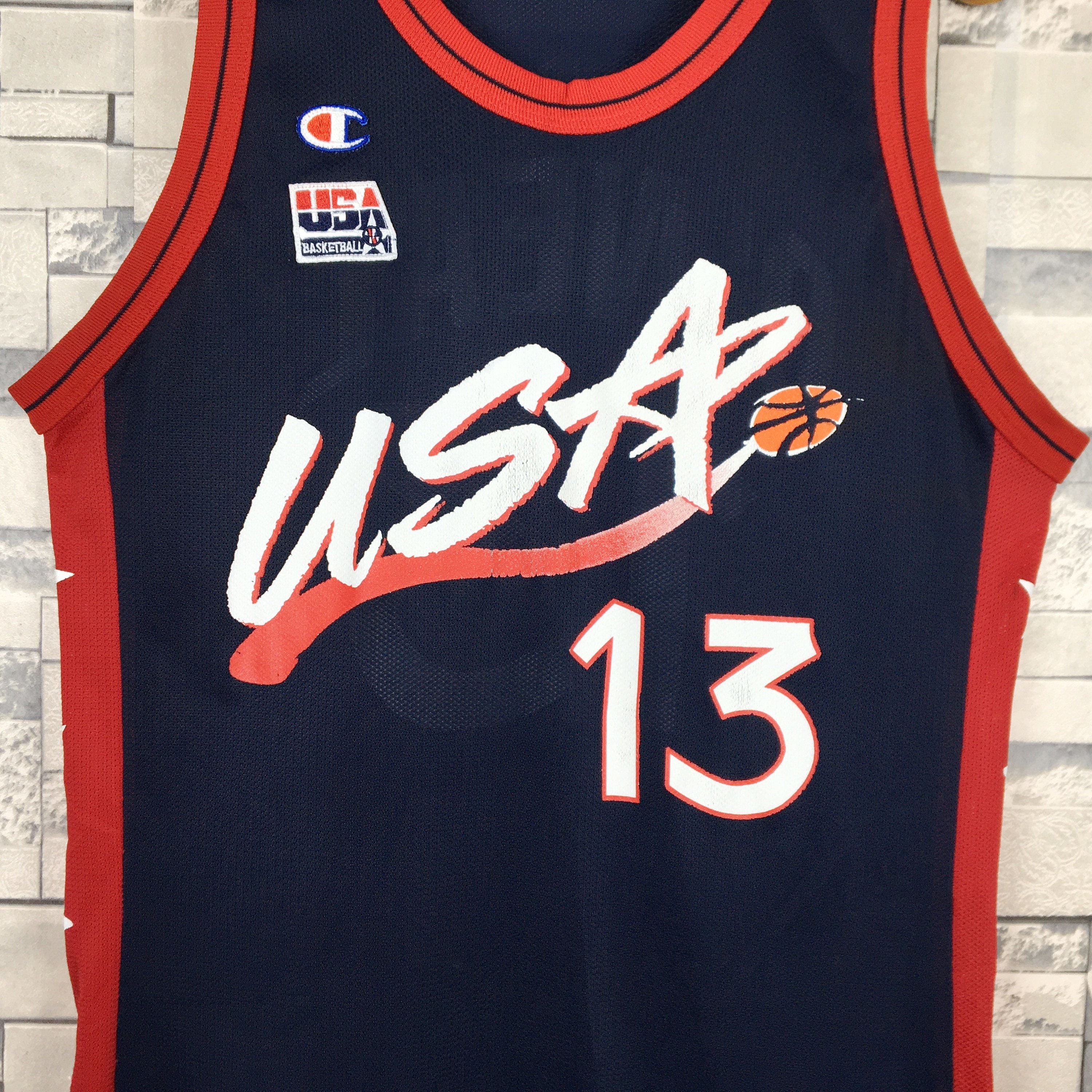 USA Dream Team Jersey vintage 90s Champion NBA 90s Usa Dream Etsy