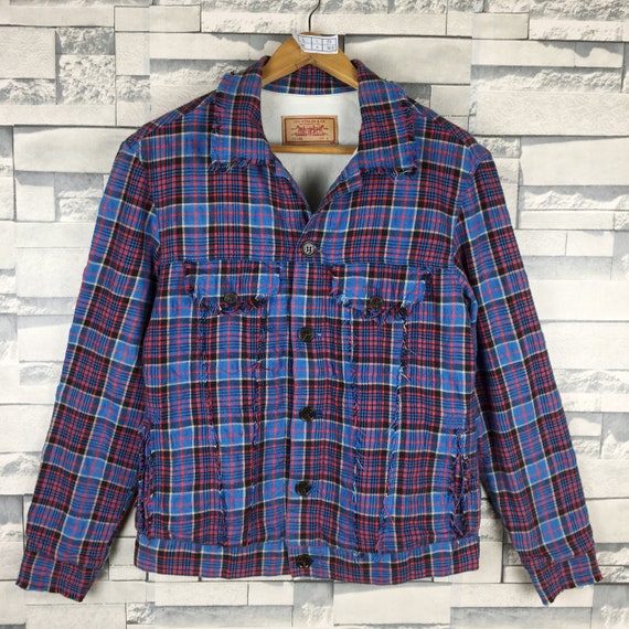 LEVIS Jacket Medium Vintage 90s Levi's Checkered P