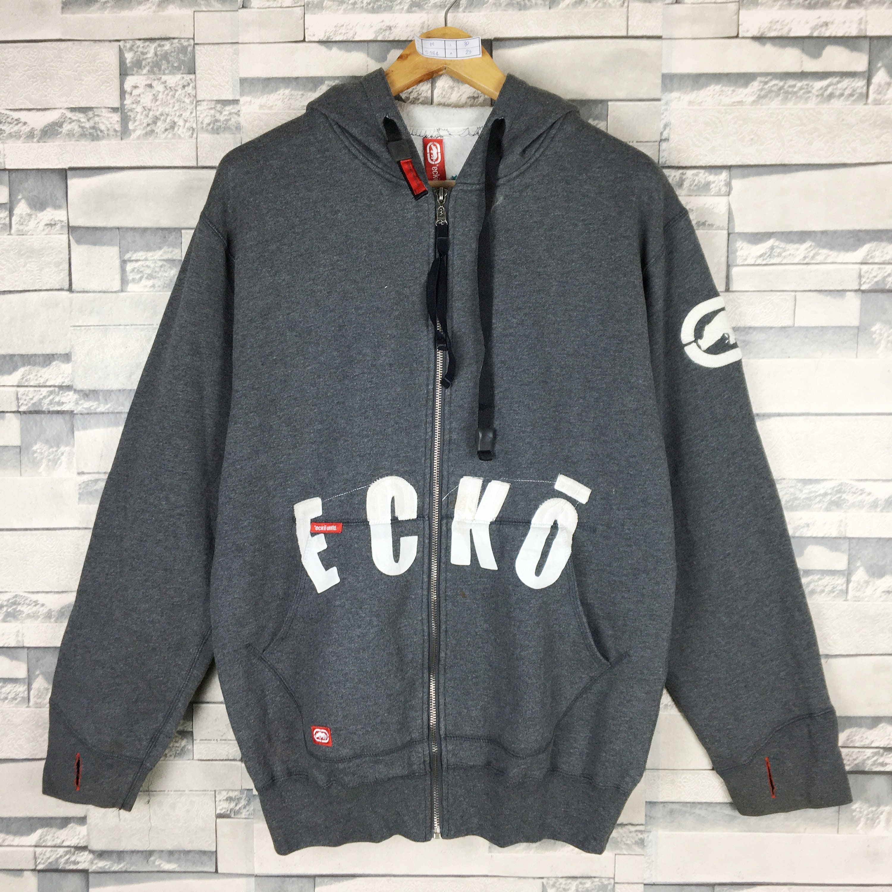 ECKO UNLTD Hoodie Medium Vintage 90s Ecko Function Sport Hip | Etsy