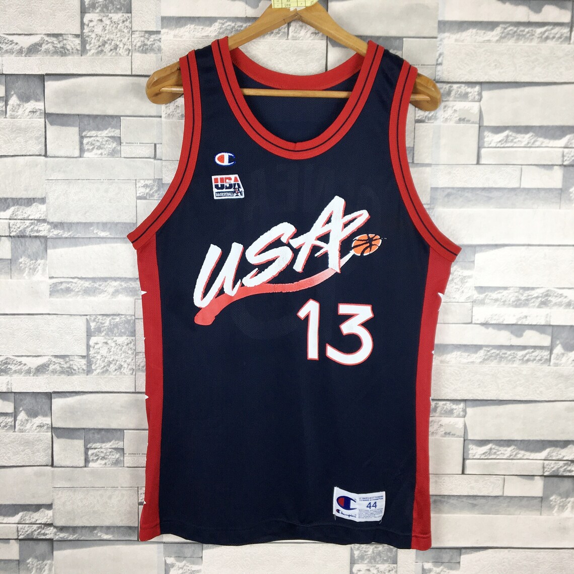 USA Dream Team Jersey vintage 90s Champion NBA 90s Usa Dream Etsy