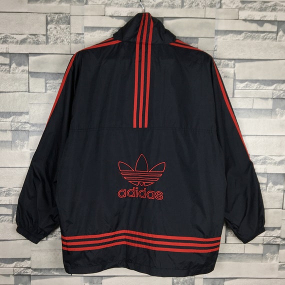 ADIDAS Windbreaker Large Vintage 90s Adidas Equipm