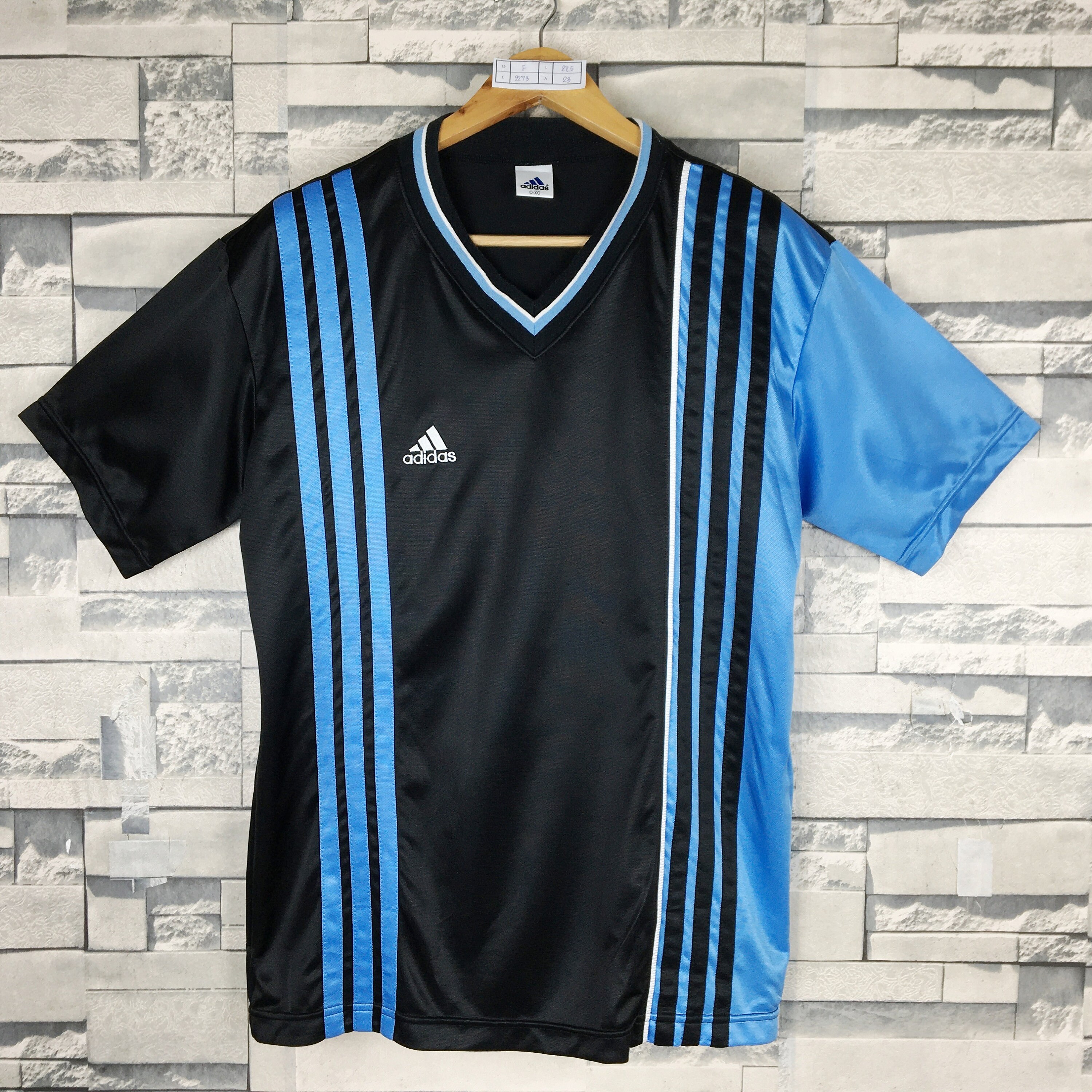 ADIDAS Jersey TShirt Large Vintage 90s Adidas Equipment Three Etsy