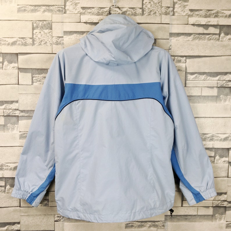 COLUMBIA Jacket Women Small Vintage 90s Columbia Sportswear Colorblock Hoodie Jacket Size Women S