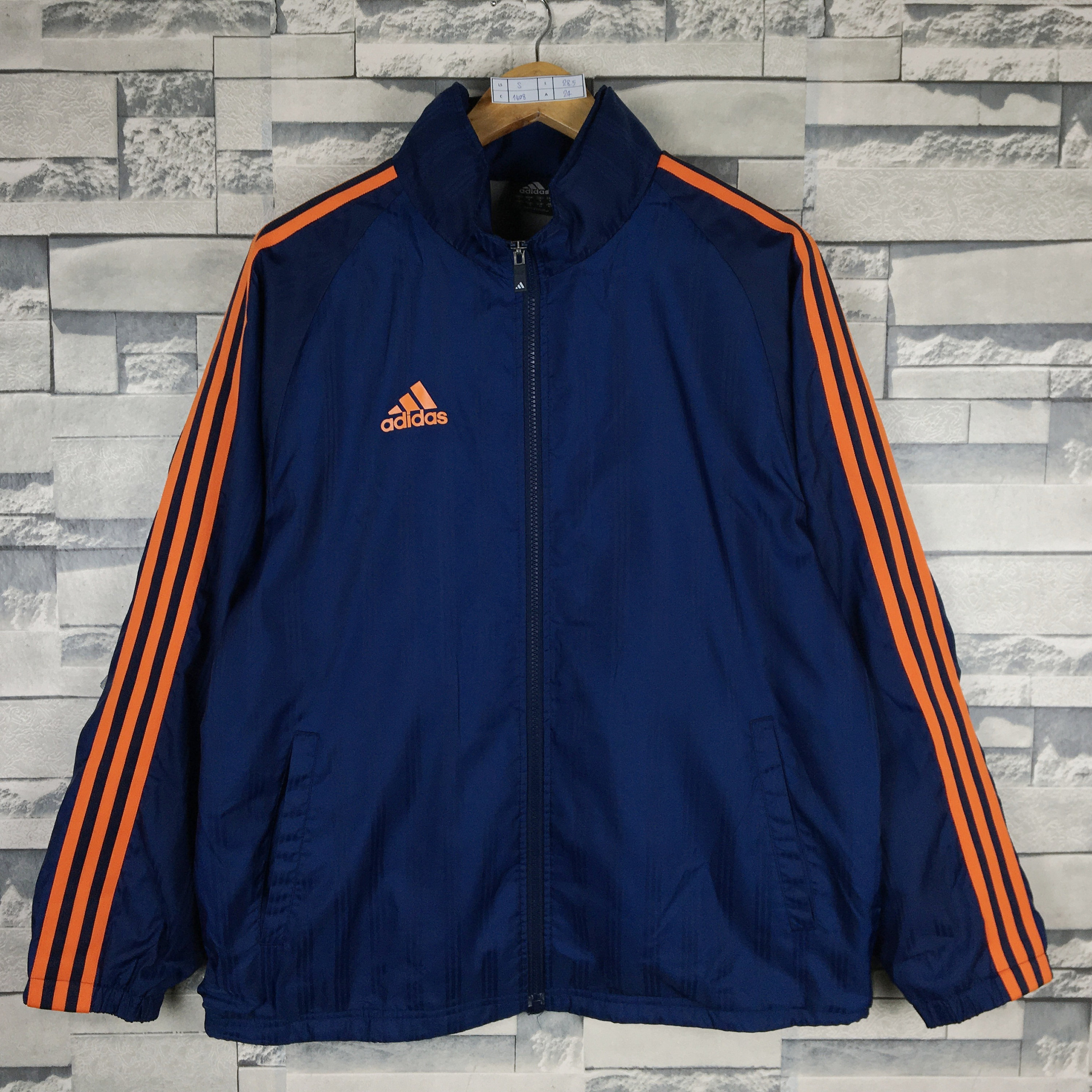 ADIDAS Windbreaker Medium Vintage Adidas Equipment Streetwear Etsy