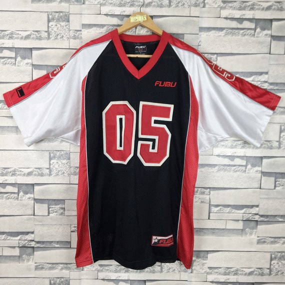 FUBU Jersey Large Vintage 90s Fubu Sport Hip Hop R
