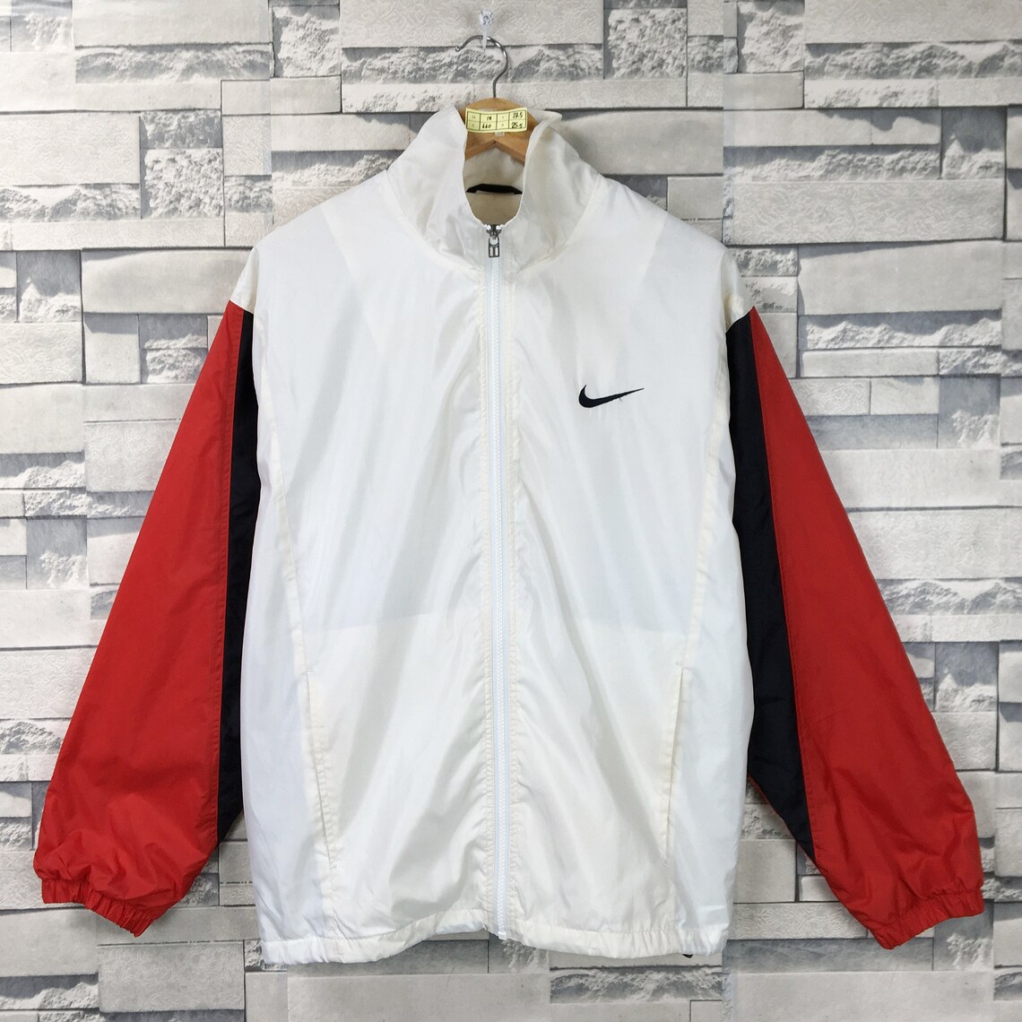 NIKE Light Jacket Medium Vintage 90s Nike Swoosh Small Logo | Etsy