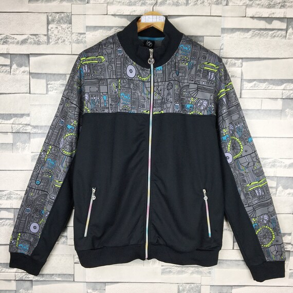 CROSS COLOURS Track Jacket X-Large Vintage Cross C