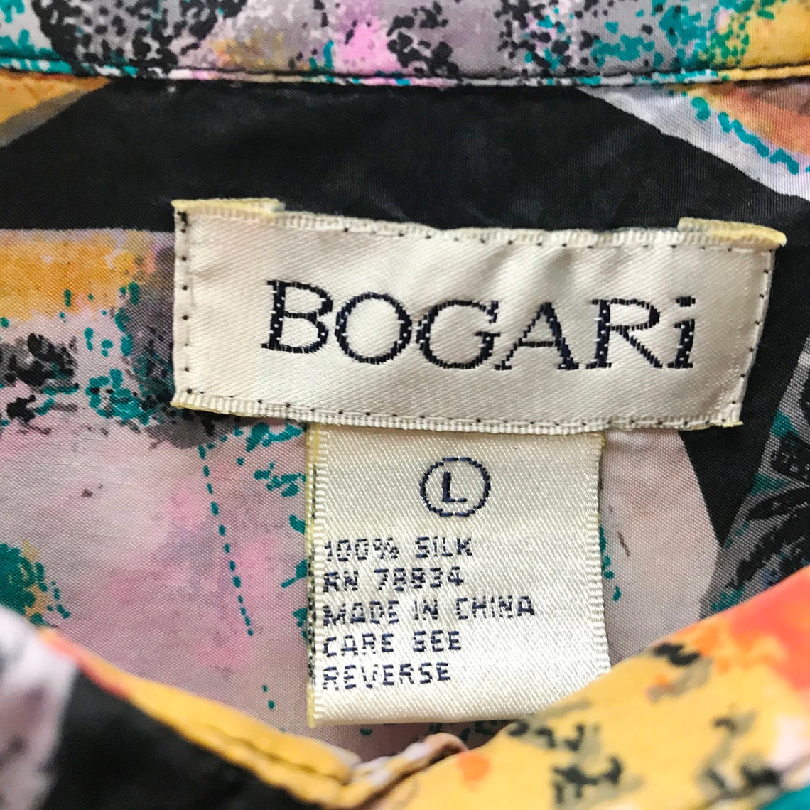 bogari silk shirt