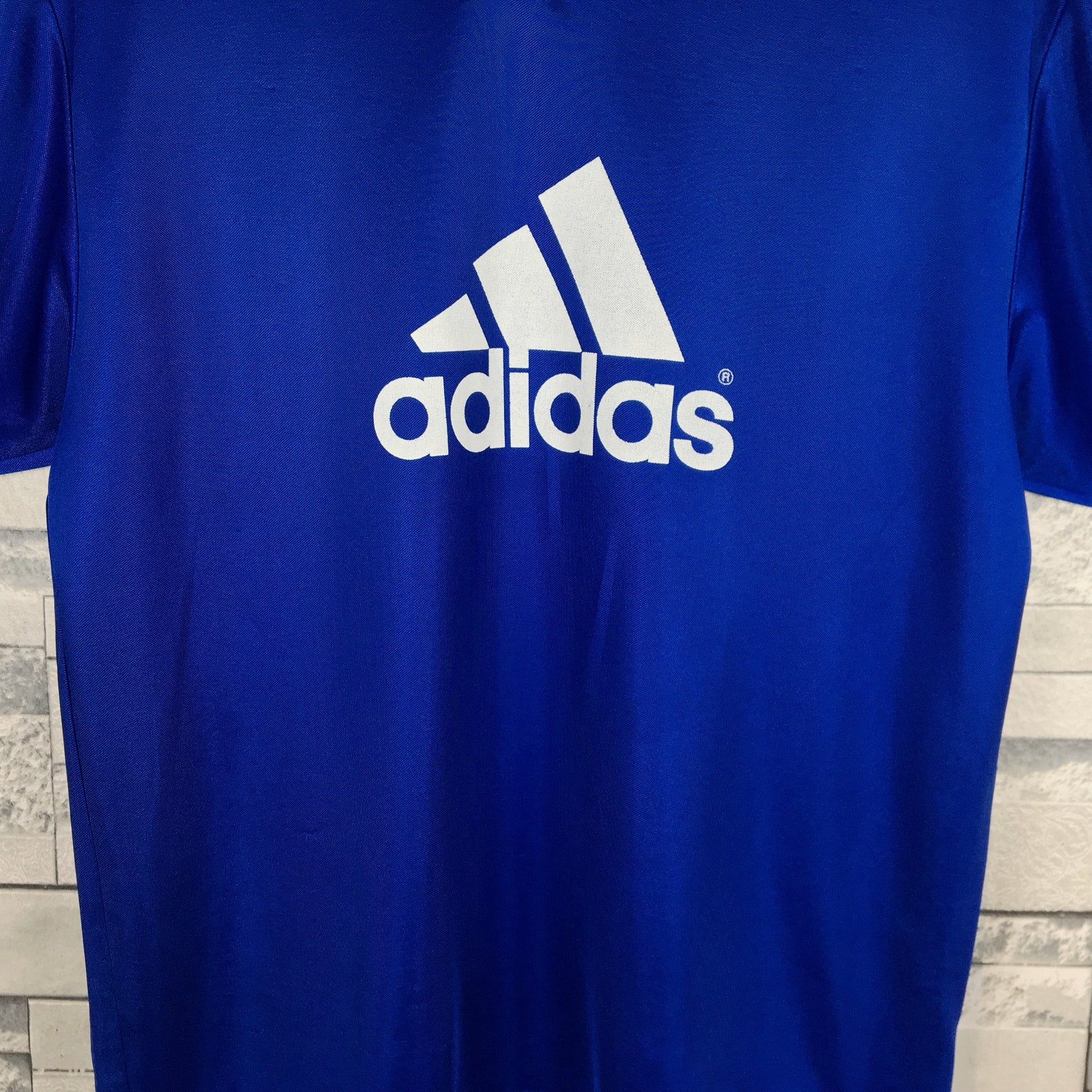 ADIDAS Jersey TShirt Large Vintage 90s Adidas Equipment Three Etsy