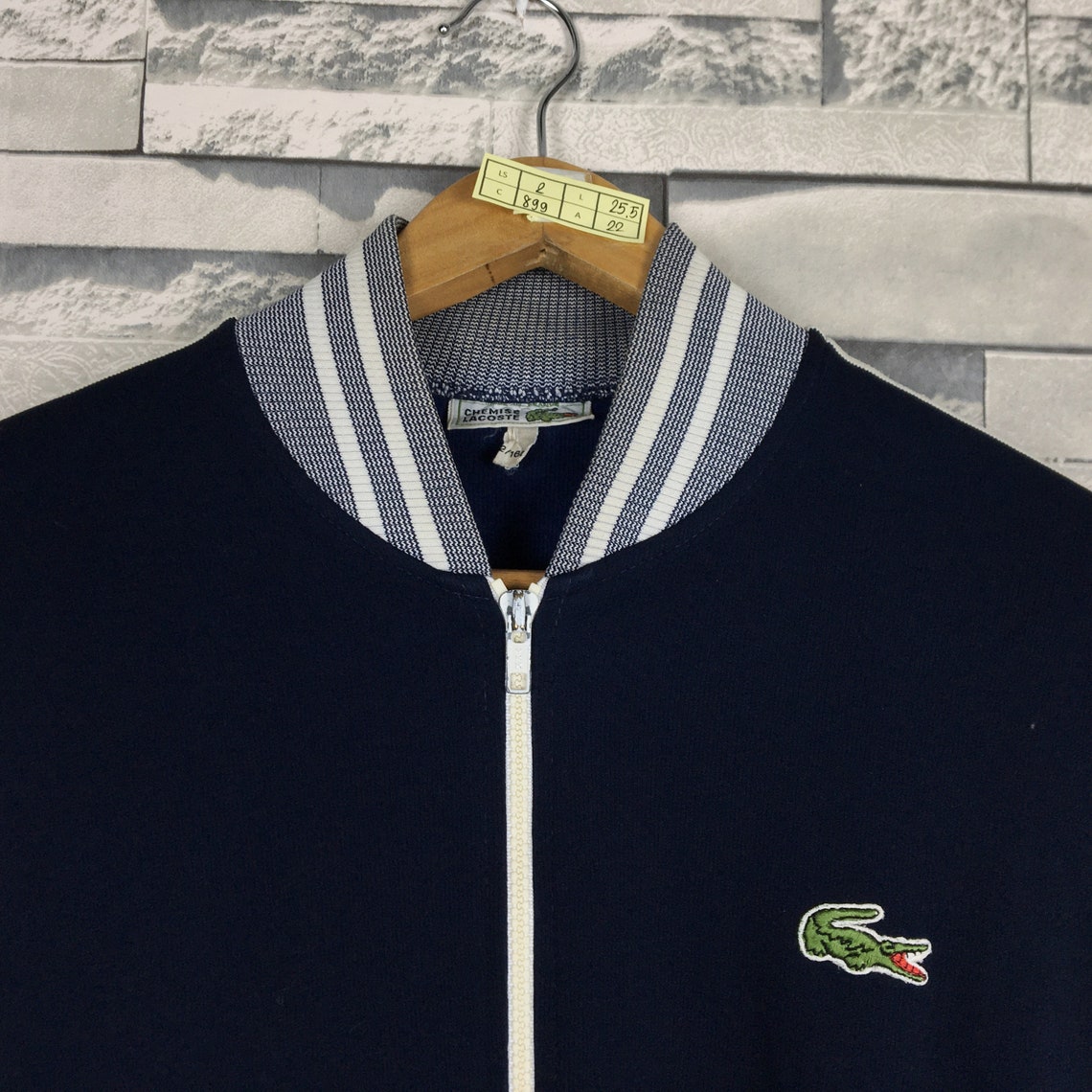 LACOSTE Track Jacket Moyen vintage 90s Lacoste Sport Light Etsy