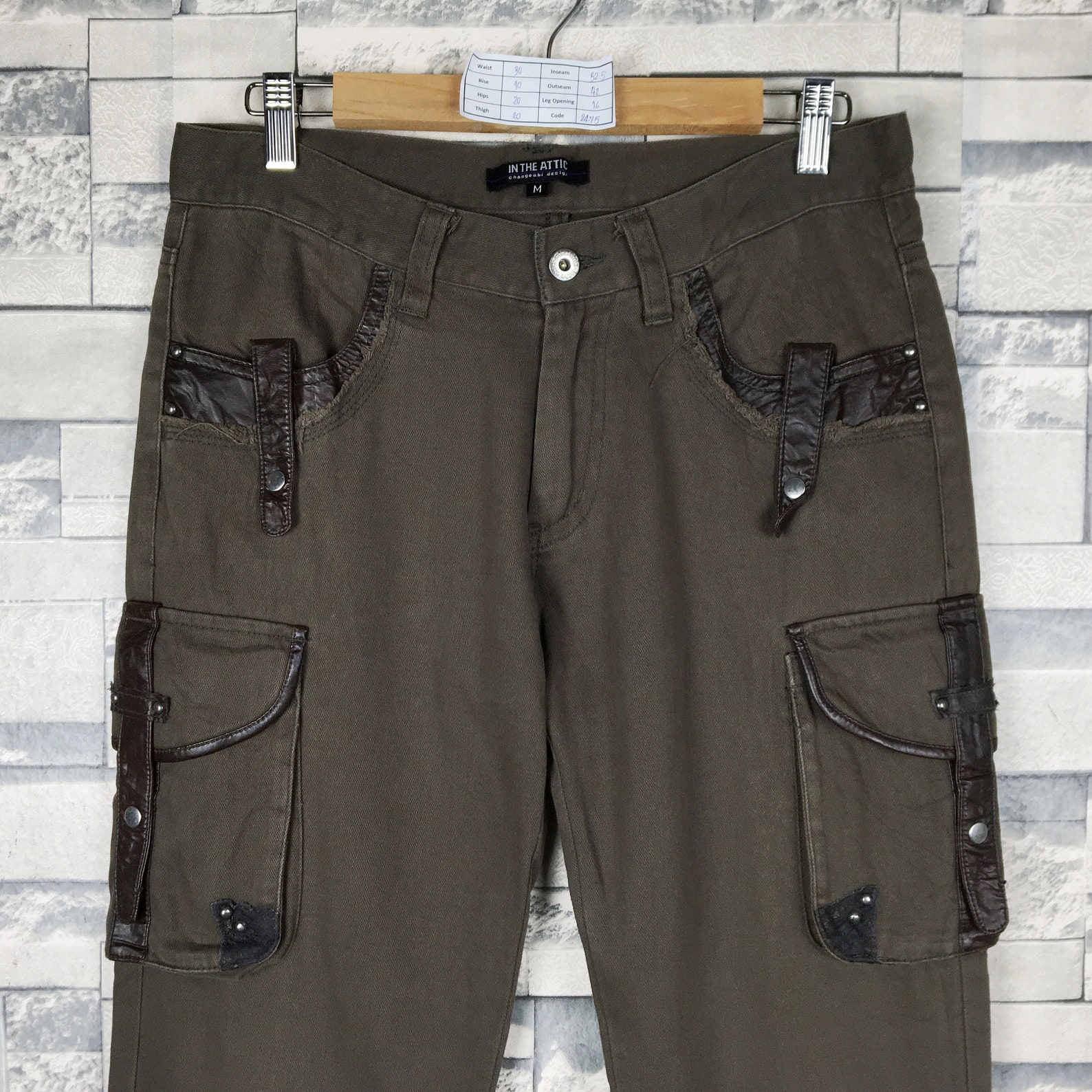 Japanese Brand Cargo Pants Size W30 Vintage Japanese Brand Etsy