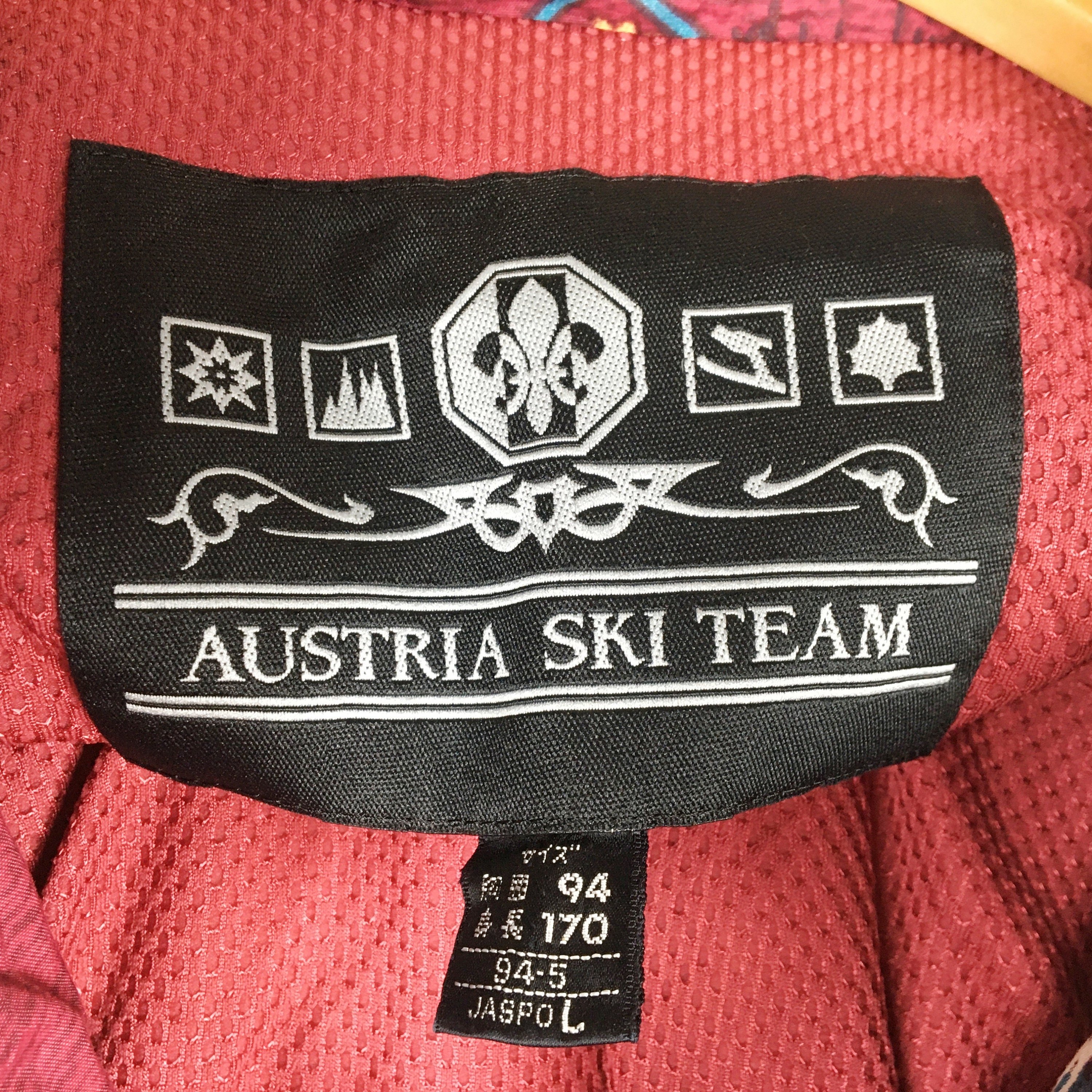 Austria Ski Team Jacket Large Vintage 90s Austria Ski Team Etsy