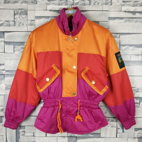 FILA Ski Jacket Women Vintage 90s Fila Ski Wear Wa