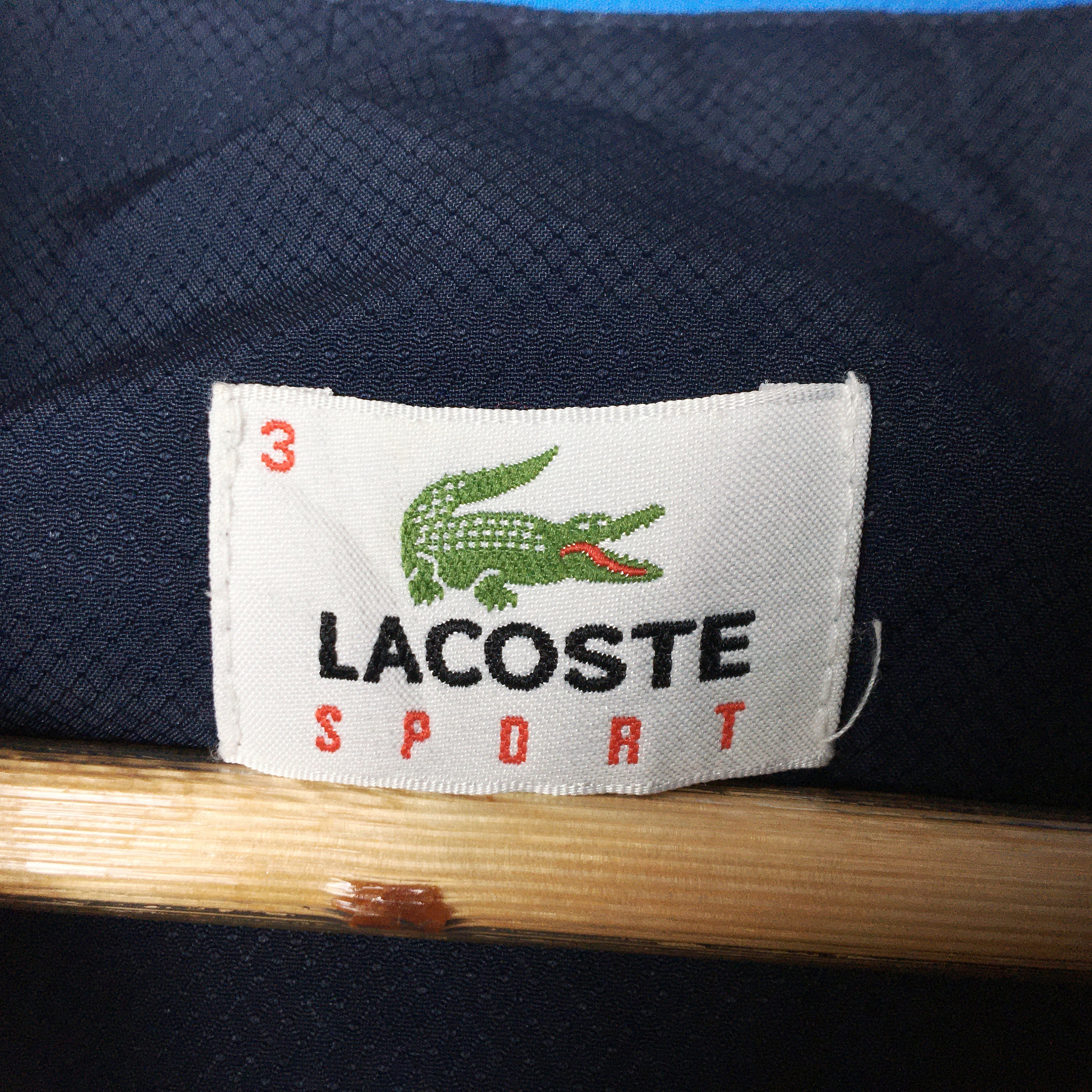 LACOSTE Windbreaker Jacket Size S M Vintage 90s Lacoste | Etsy