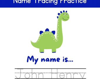 Dinosaur Name Trace