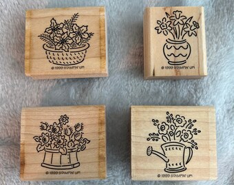 Mix and Match Stampin' Up! Flower Bouquet Stamps