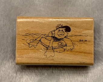 Suzy's Zoo Jack Quacker Rubber Stamp