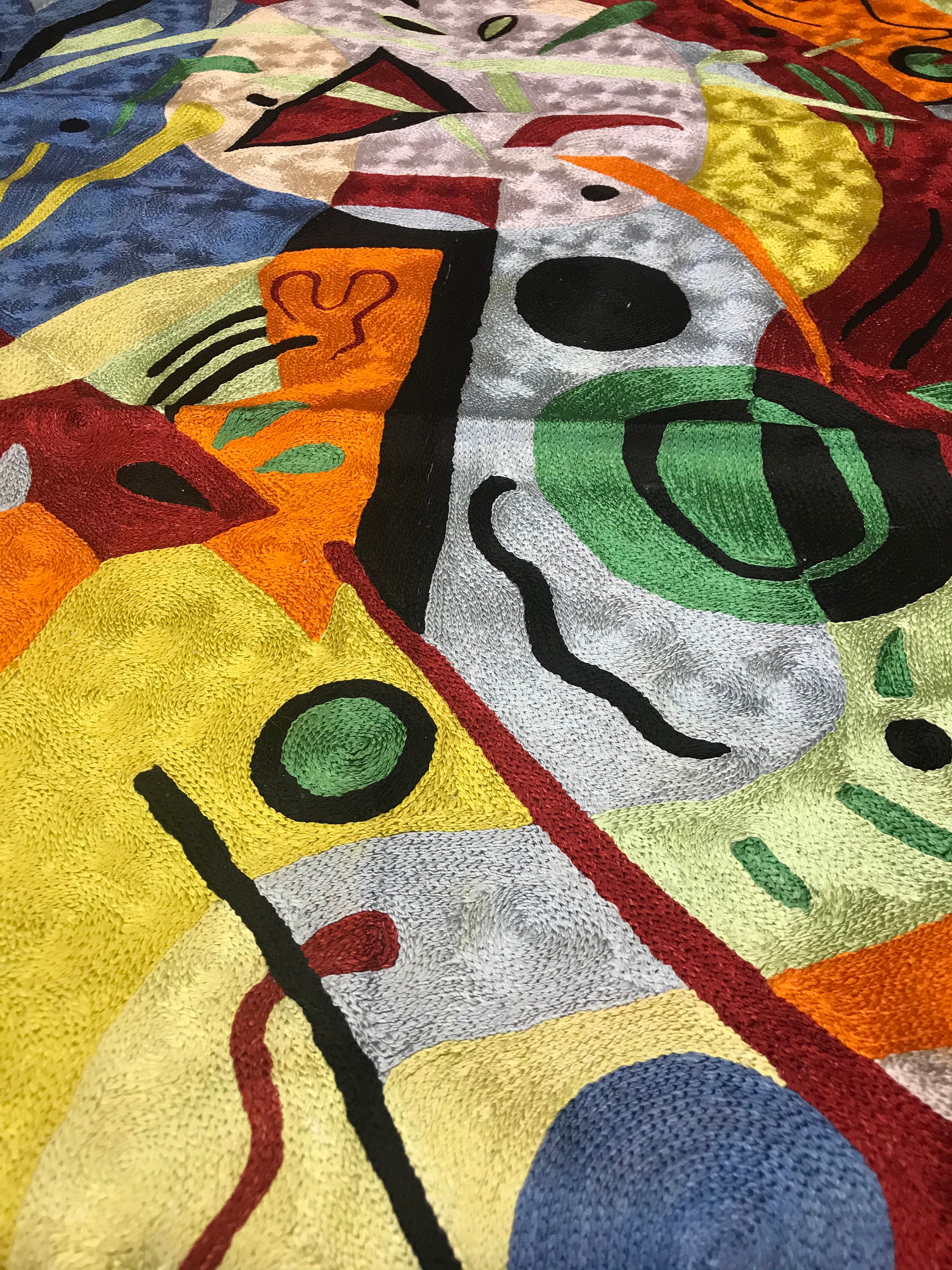 Beautiful Modern Art Rug Abstract Rug Floor Rug Hand Etsy