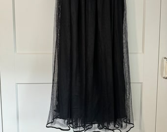Vintage Tulle Full Length Skirt