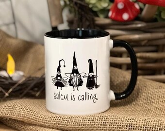 Cup | Witch | Salem | dishwasher safe | Halloween | 11oz | Autumn | Cup | Coffee | microwave-resistant | Ceramic cup | Tea | Milk