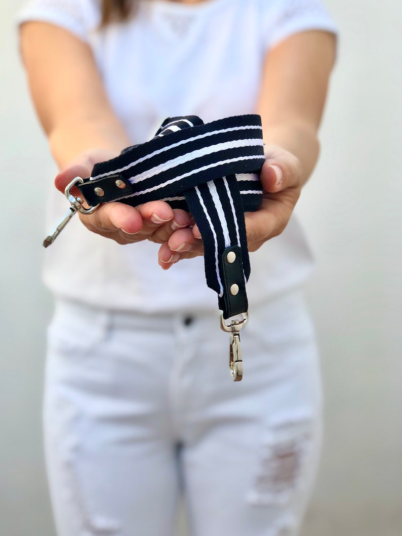 Adjustable handbag strap Purses and messenger bags Adjustable bag strap in cotton fabric Guitar bag strap *BAGS NOT Included*