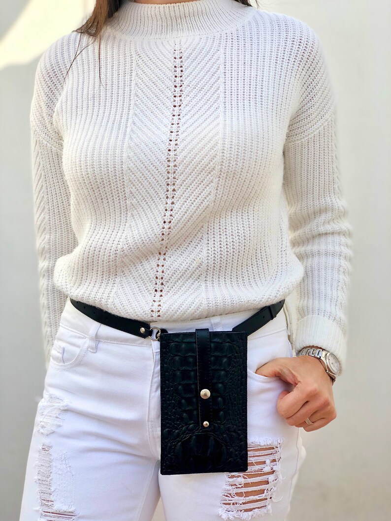 Smartphone Bag Leather Iphone Case ITALIAN Leather Phone Etsy