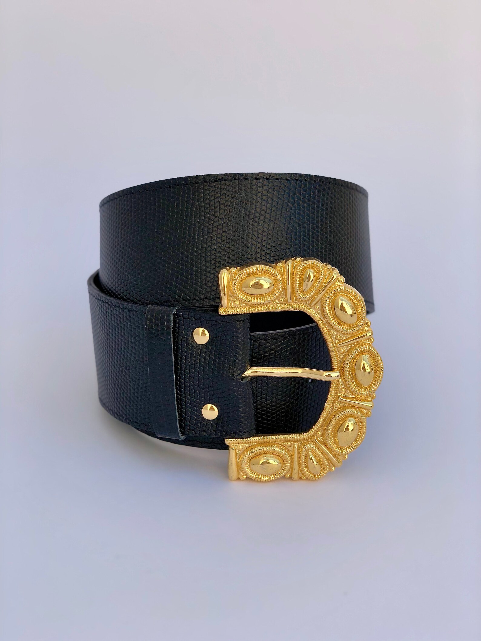 Wide leather belt for women ITALIAN leatherHandmade Etsy