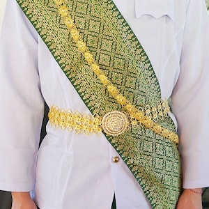 Sabai/ Pah Biang/ Pah Bieng/ Thai Sabai/ Thai waist cloth/ Thai Waist Belt/ Khmer Sabai/ Pah Bieng/ Lao Pah Bieng/ Lao Sabai/ Lao Sash