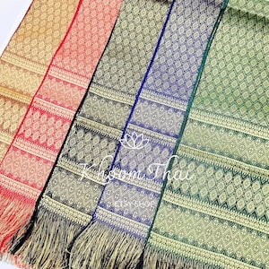 Sabai/ Pah Biang/ Pah Bieng/ Thai Sabai/ Thai waist cloth/ Thai Waist Belt/ Khmer Sabai/ Pah Bieng/ Lao Pah Bieng/ Lao Sabai/ Lao Sash