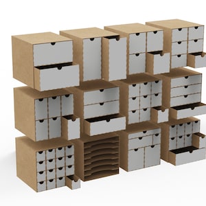 Zestaw do przechowywania Ikea 12 modułów - Plik cyfrowy