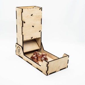 Foldable Dice tower - Digital