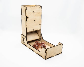 Foldable Dice tower - Digital