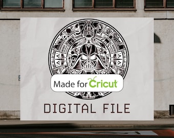 Ultra high quality Star Wars Aztec Calendar - made for Cricut Design space