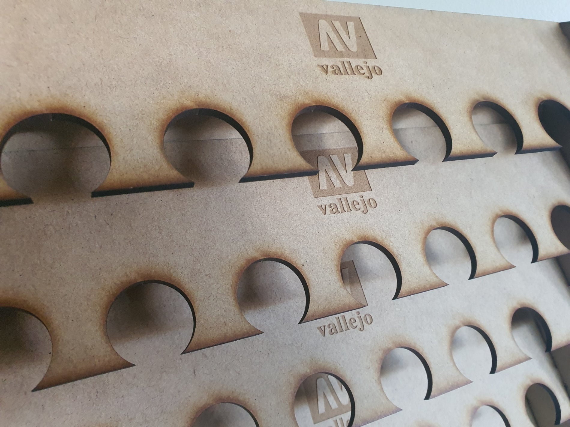 MDF Paint Rack System for Citadel, Vallejo, Army Painter, Reaper and ...