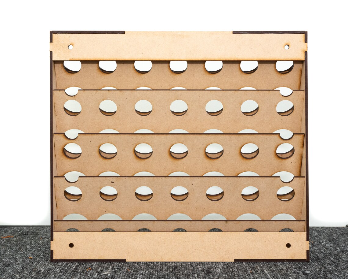 MDF Paint Rack System for Citadel and Vallejo Paints Fits 35 - Etsy