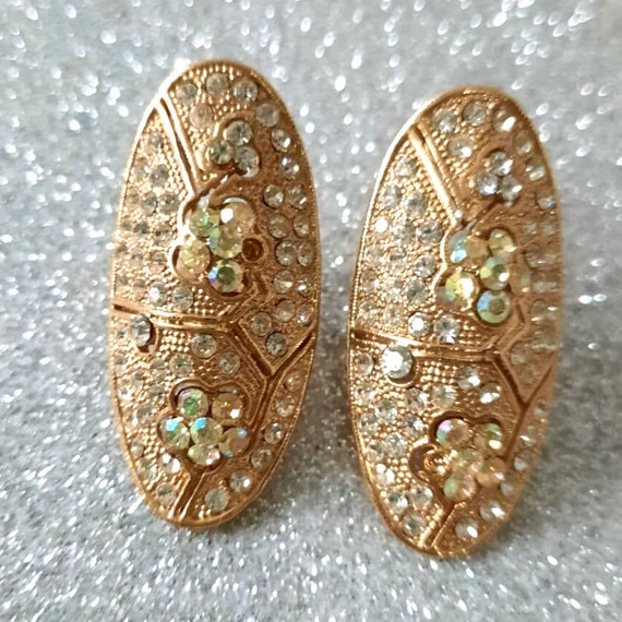 Bridal earrings ,Clear crystal earrings,Crystal ea