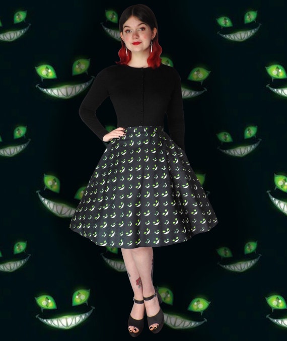 Halloween top skirt zipper