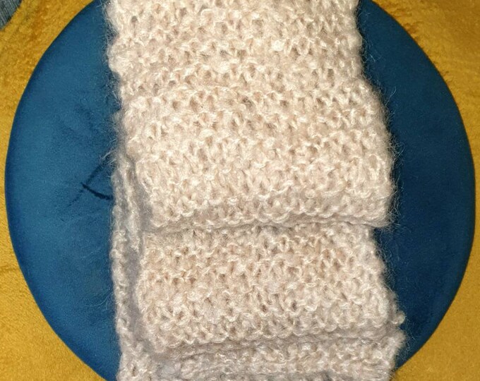 Super soft luxury loose knit scarf