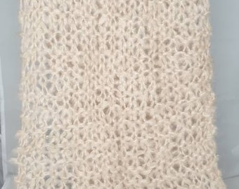 Super soft luxury loose knit scarf