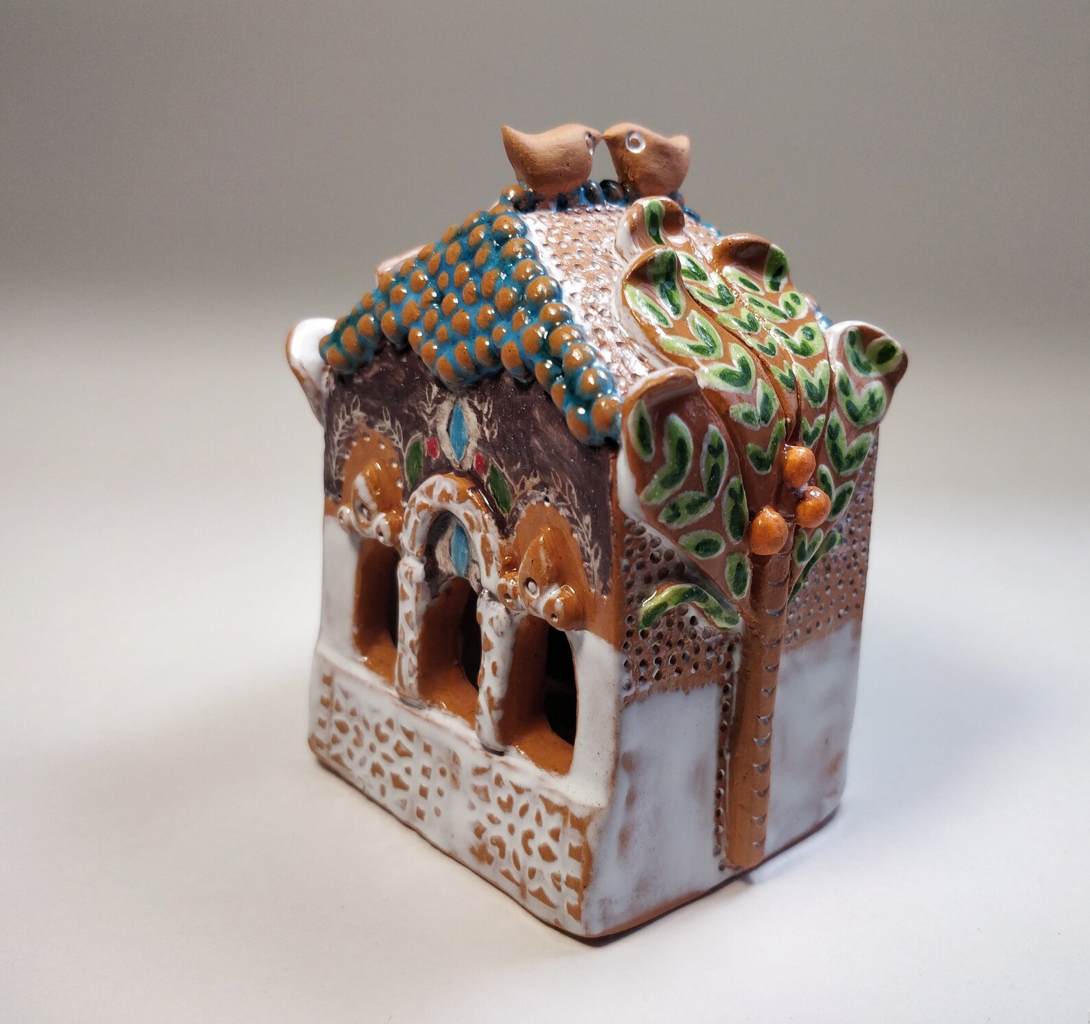 Tiny Ceramic House Etsy