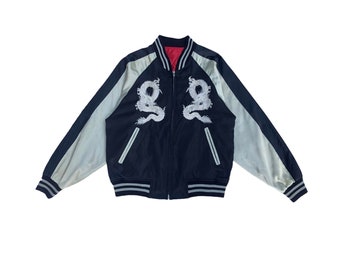 Vintage Sukajan Dragon Souvenir Jacket