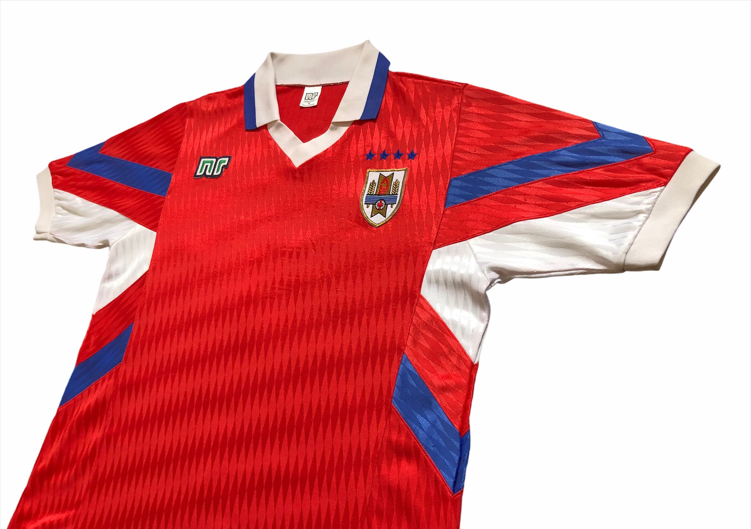 Vintage Uruguay national team shirts
